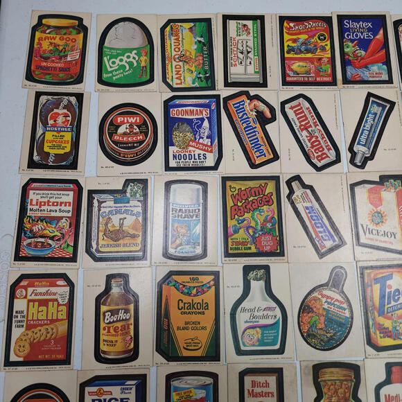 1979 Topps Wacky Packages Series 1 Trading Cards Lot 64 Cards (53 + 11 Dupes) - Picture 2 of 9